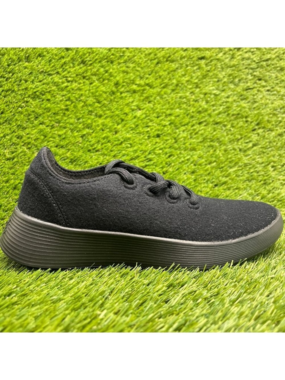 Allbirds Wool Runner 2 Womens Size 6 Black Athletic Walking Shoes Sneakers